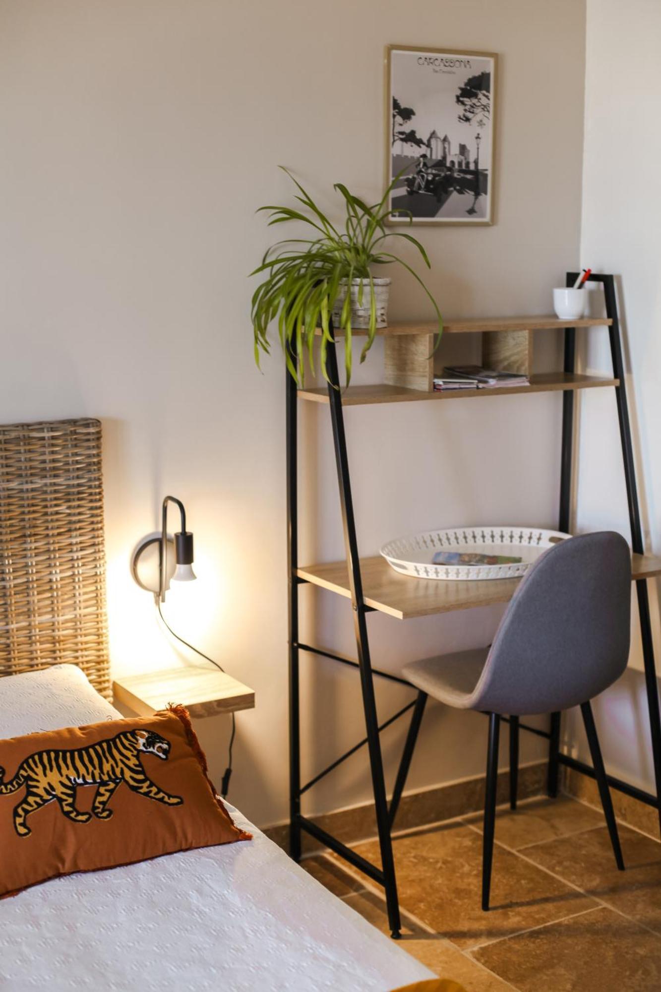 Studio Avec Parking Vue Sur La Cite De Carcassonne Exteriör bild