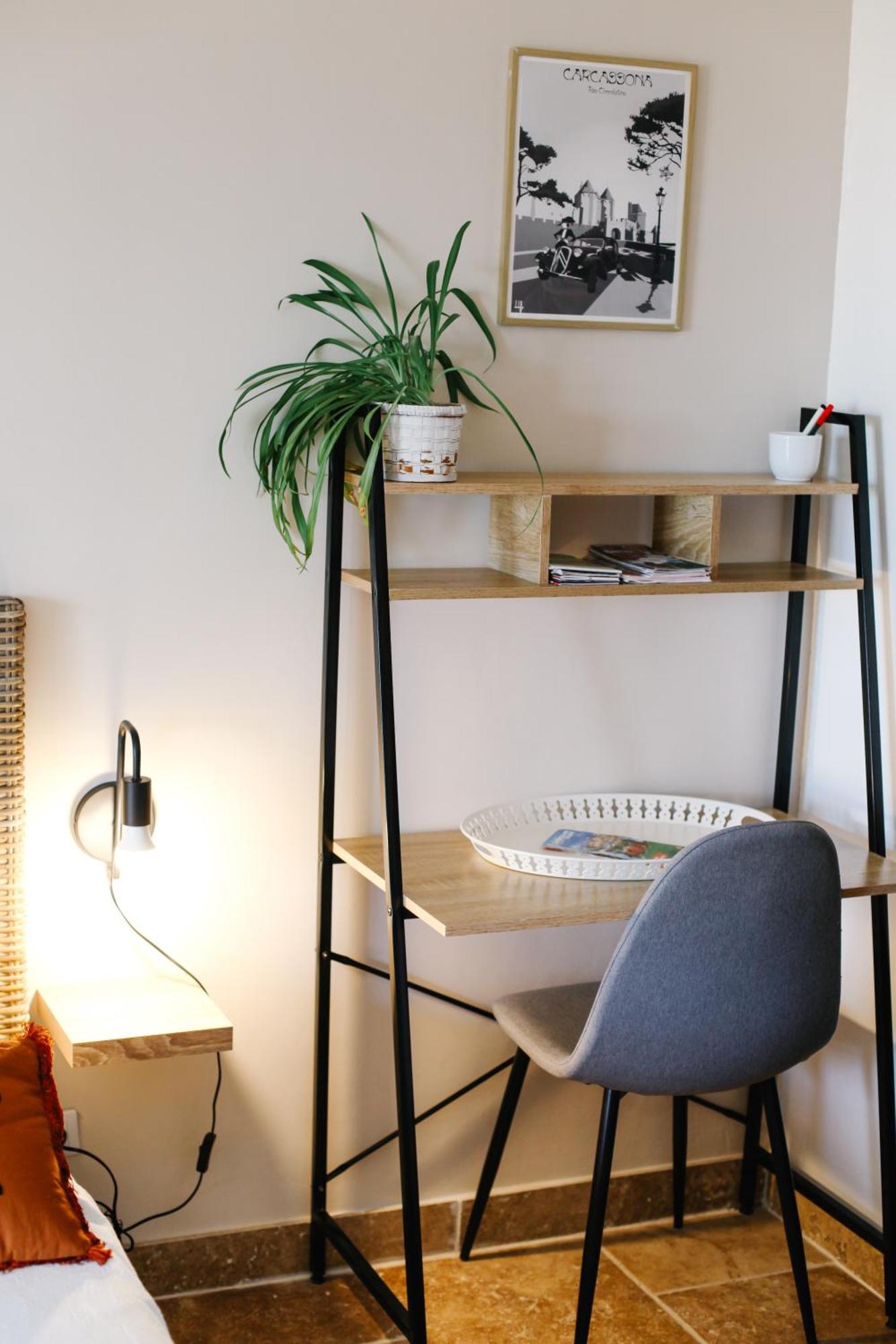 Studio Avec Parking Vue Sur La Cite De Carcassonne Exteriör bild